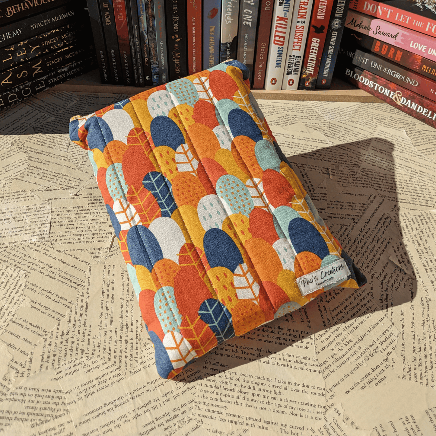 Basic Quilted Book Sleeves (with Zipper)