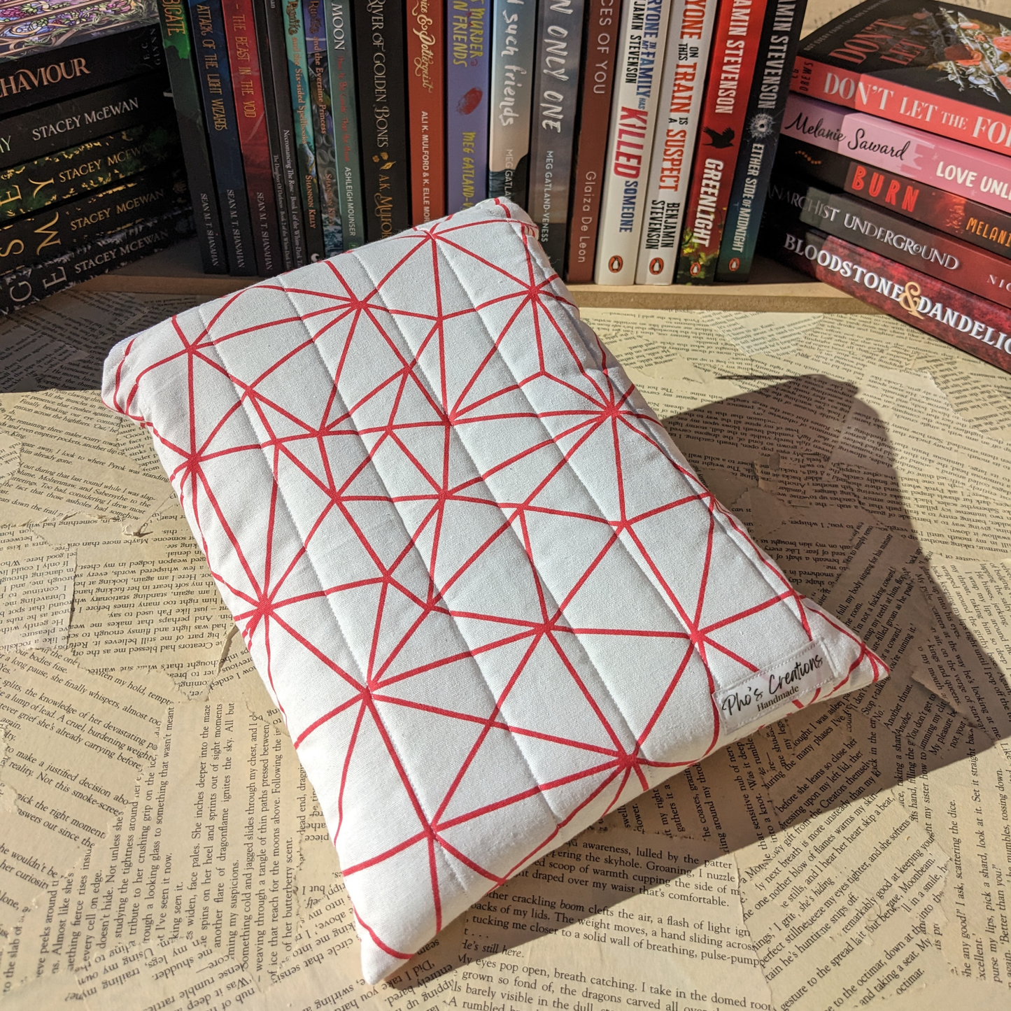 Basic Quilted Book Sleeves (with Zipper)