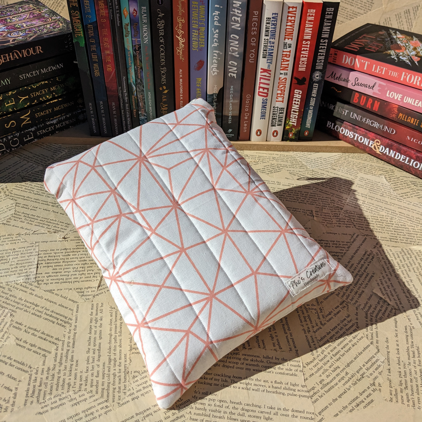 Basic Quilted Book Sleeves (with Zipper)