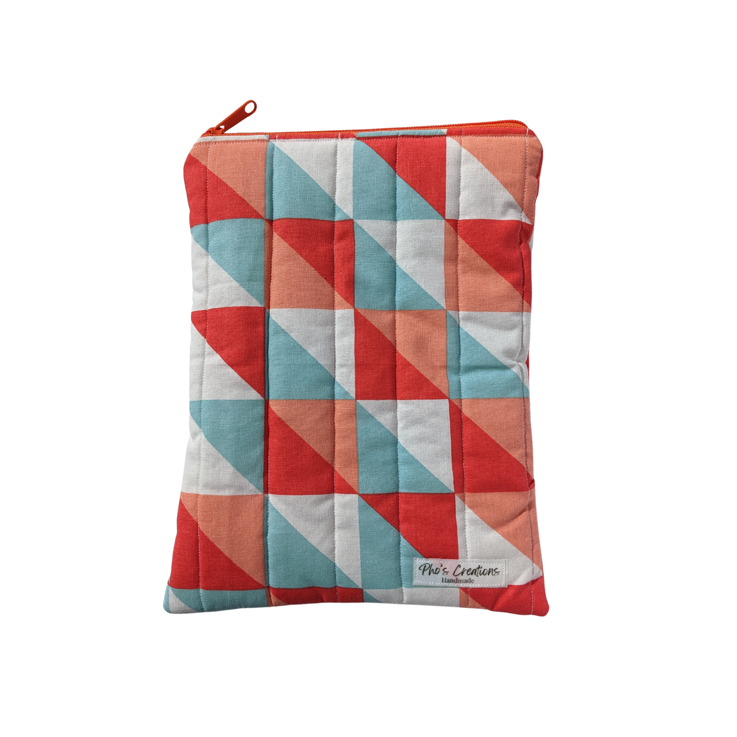 Basic Quilted Book Sleeves (with Zipper)