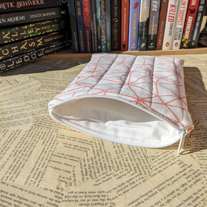 Basic Quilted Book Sleeves (with Zipper)