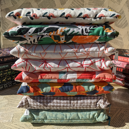 Basic Quilted Book Sleeves (with Zipper)