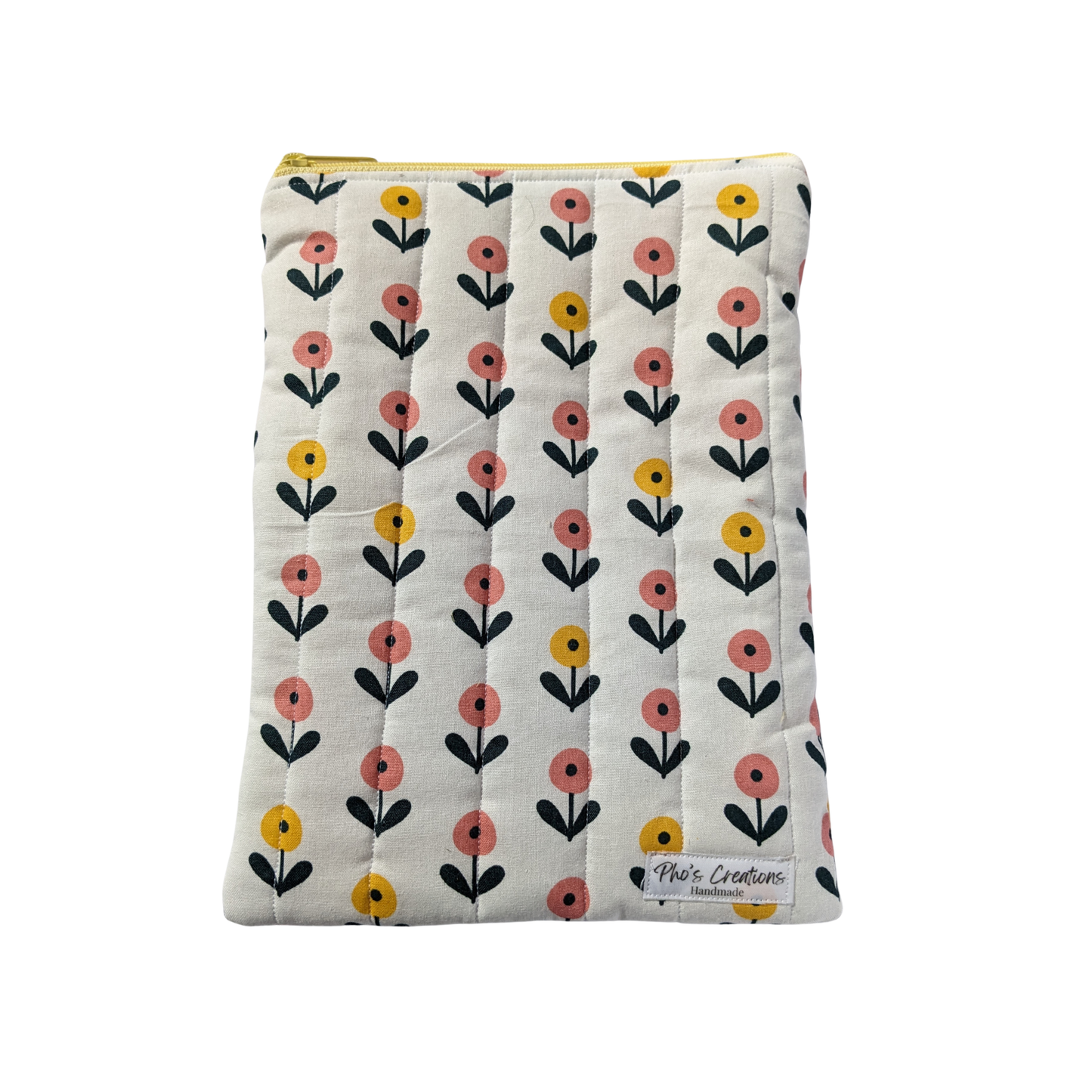 Basic Quilted Book Sleeves (with Zipper)