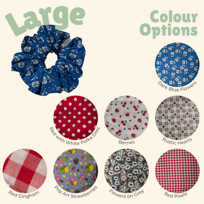 Large Scrunchies