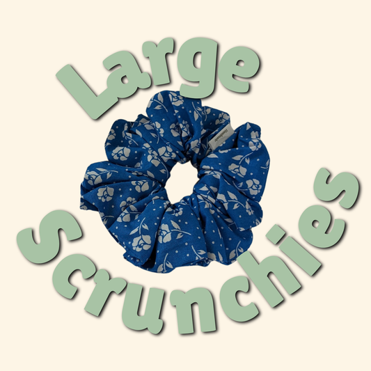 Large Scrunchies