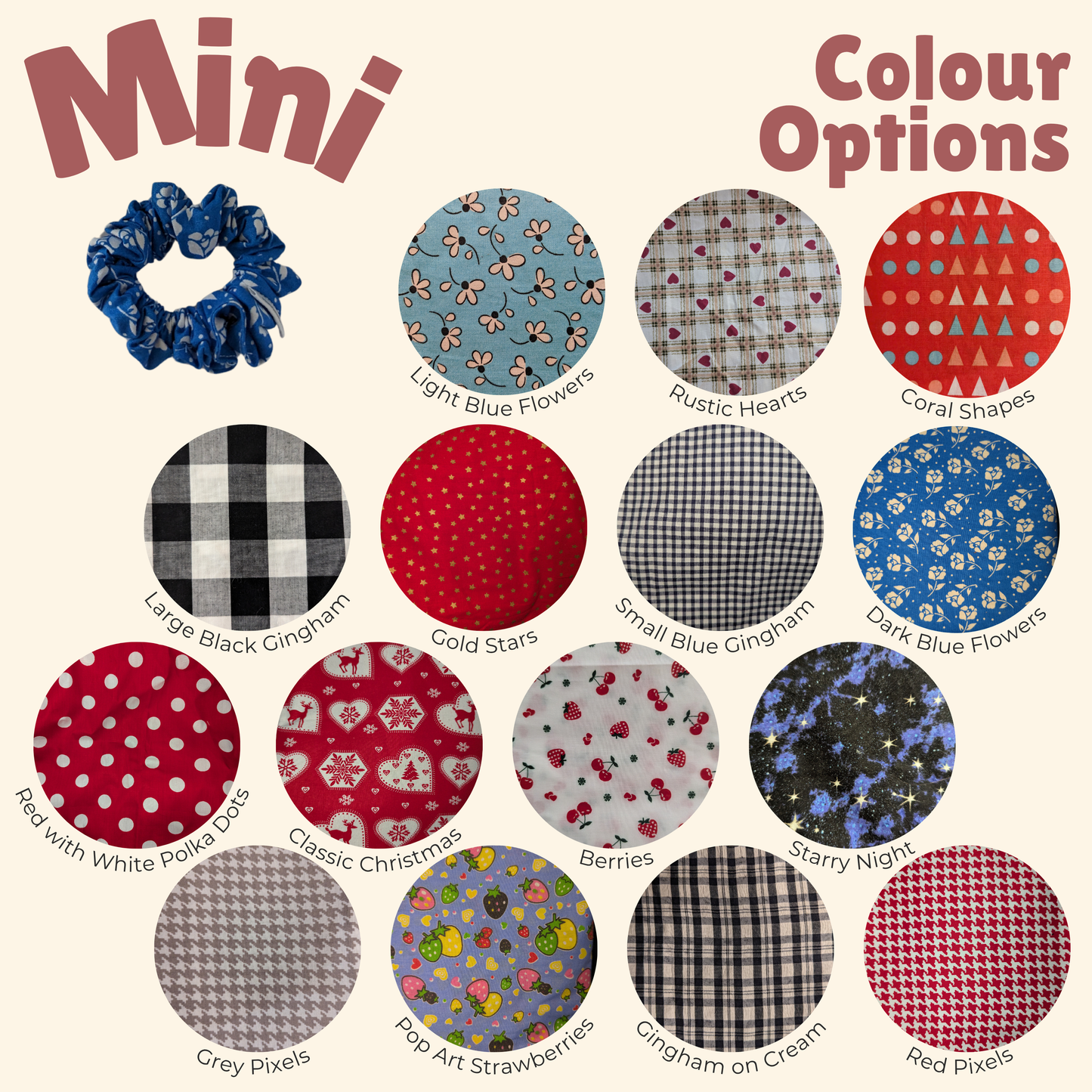 Mini Scrunchies