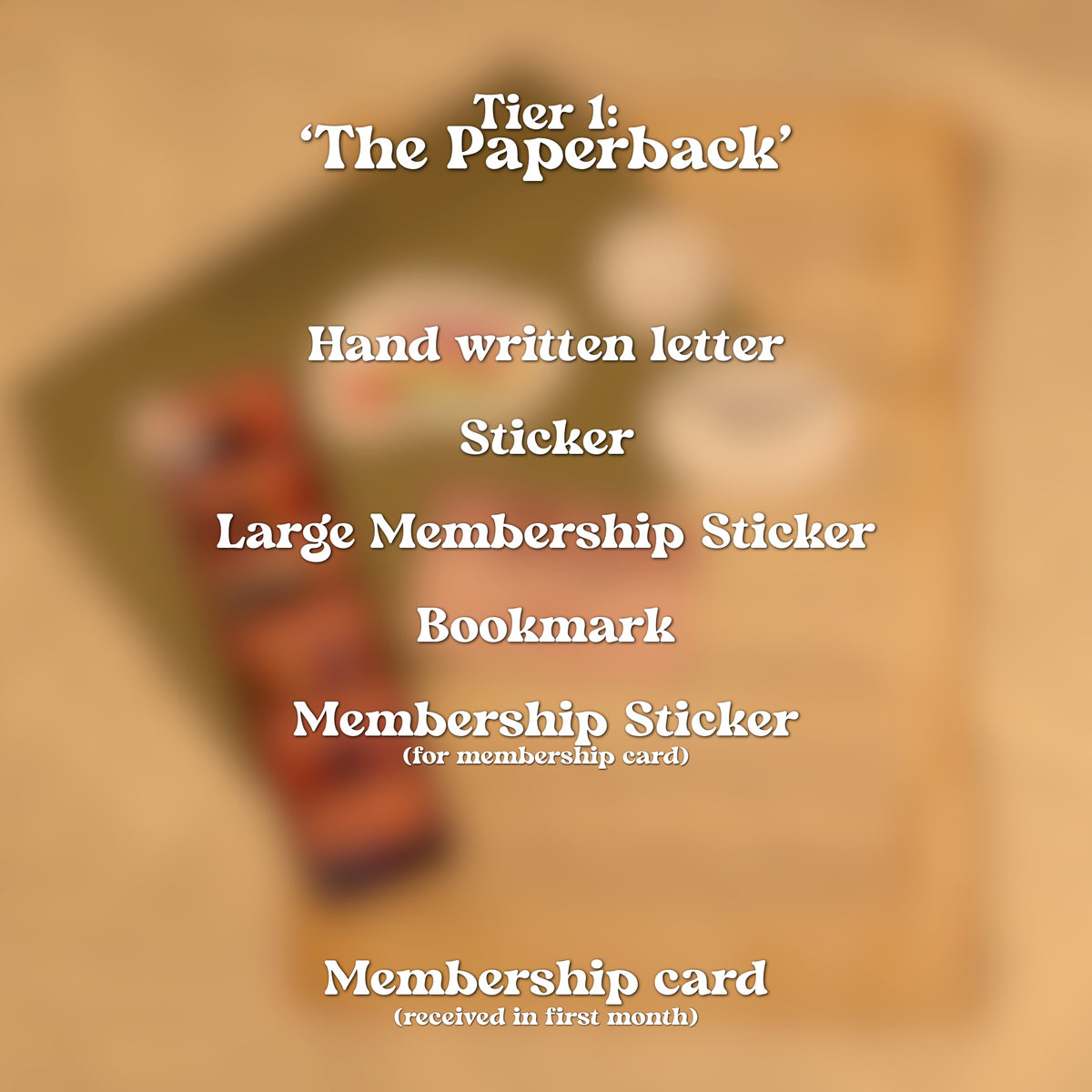 Tier 1 - The Paperback