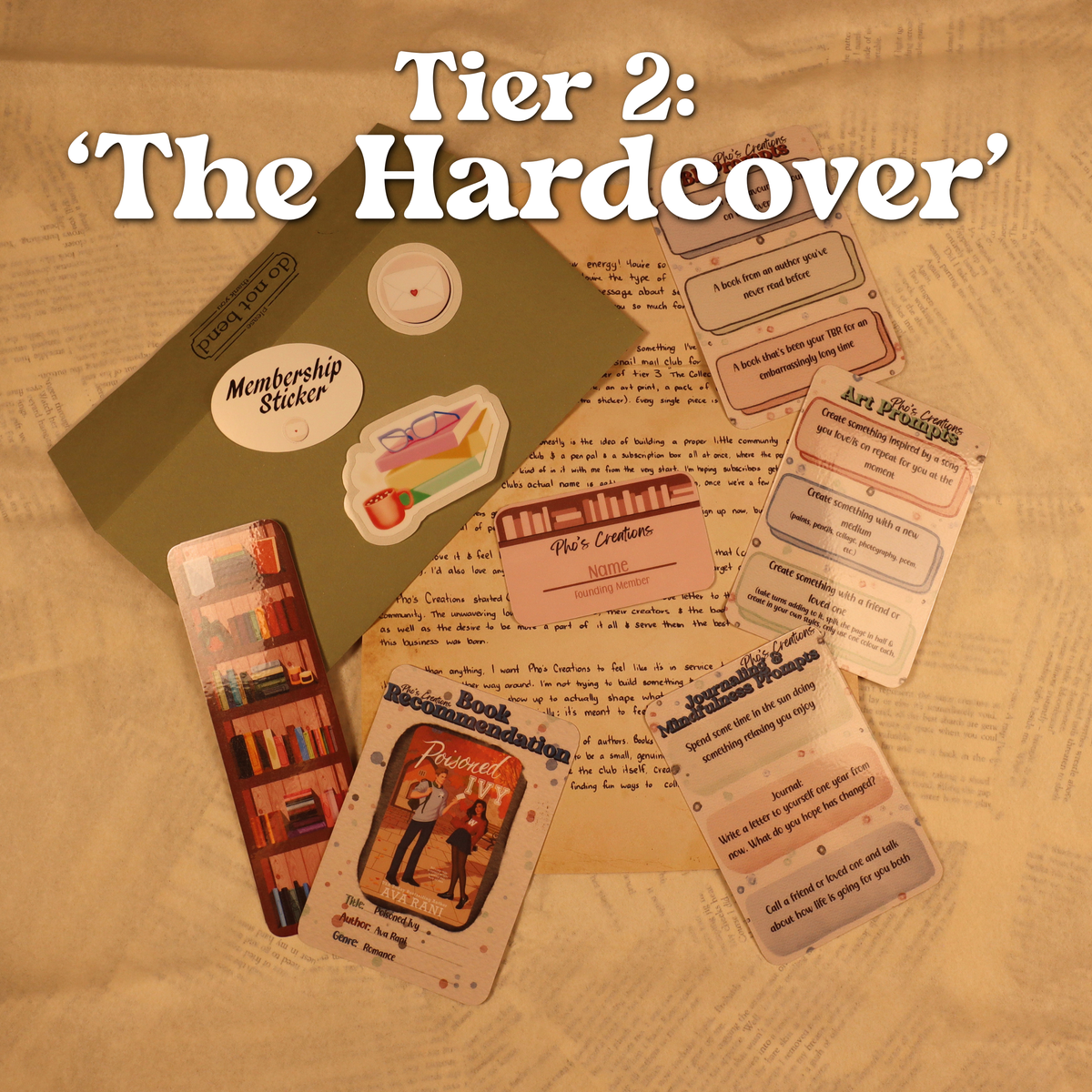 Tier 2 - The Hardcover